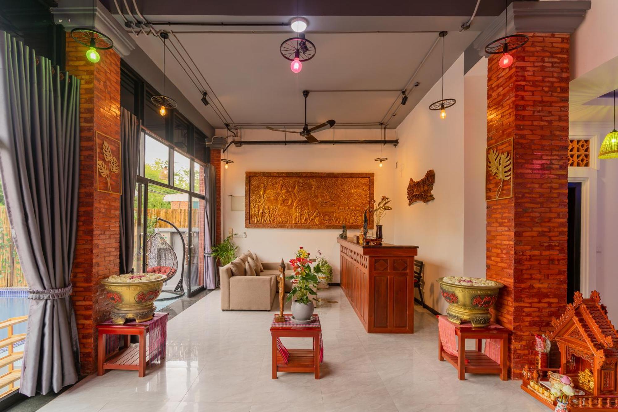 Angkor Rithy Residence 2 เสียมราฐ ภายนอก รูปภาพ